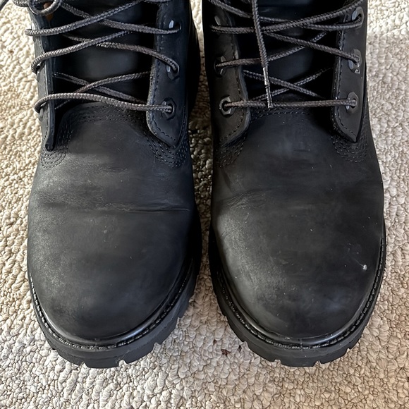 Womens Black Timberland Boots - Picture 4 of 8